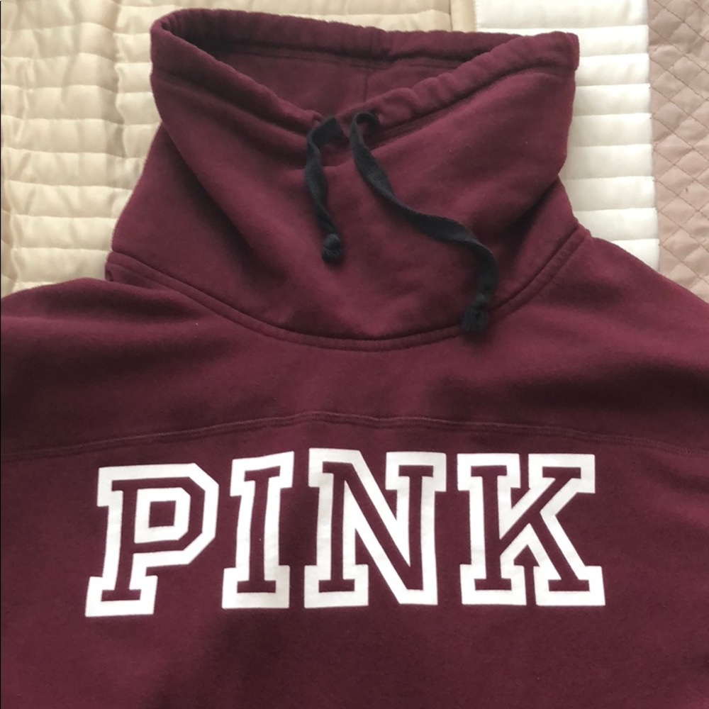 VS PINK Cowl Neck Sweatshirt